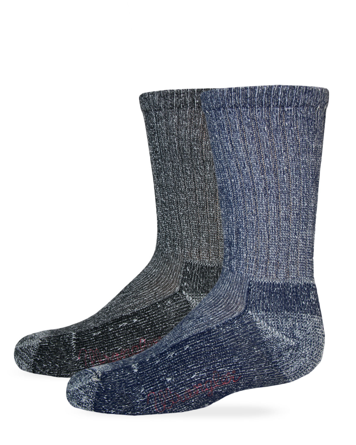 Wrangler Youth Cotton Crew Socks 2 Pack