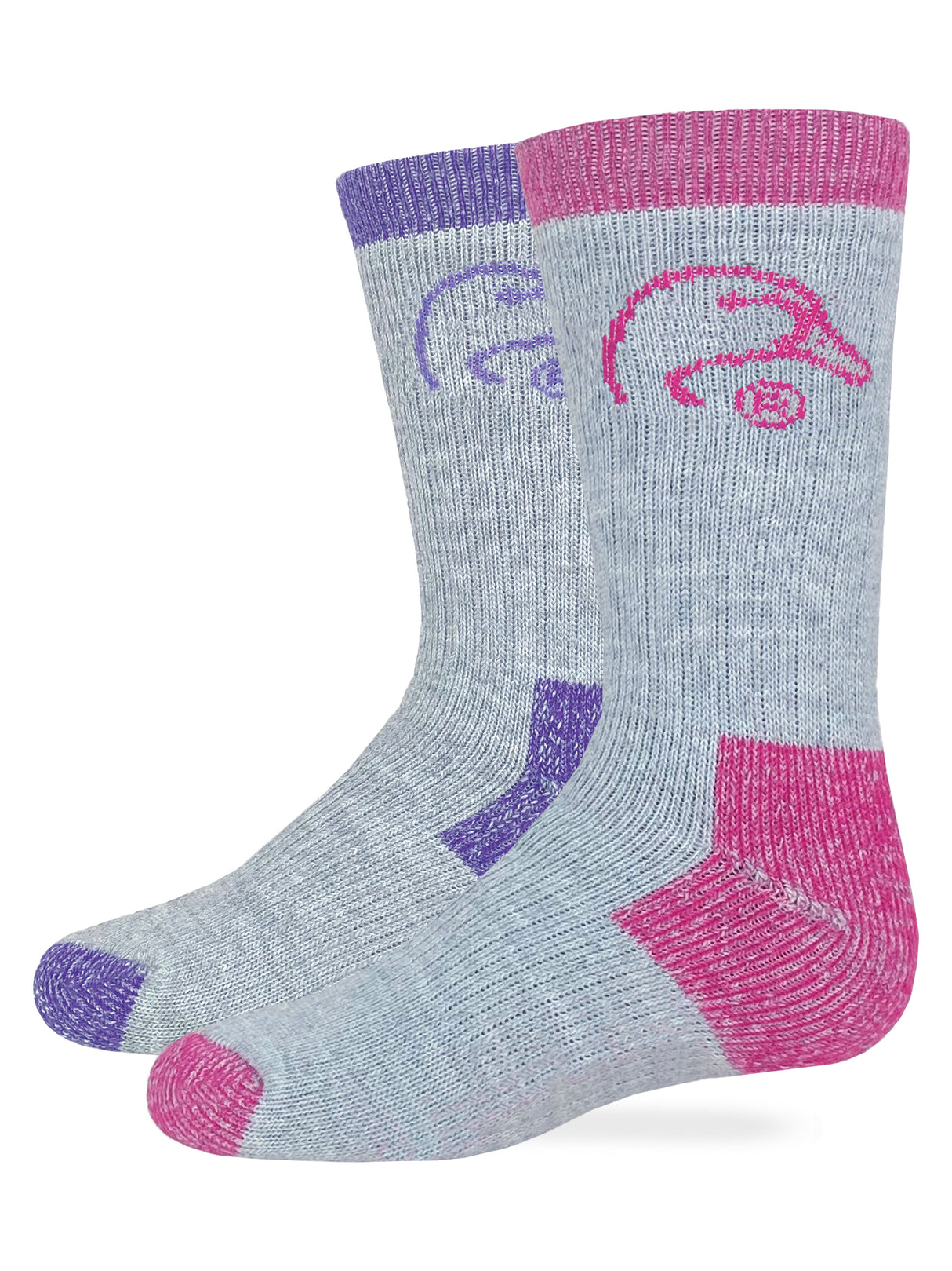 Ducks Unlimited Kids Merino Wool Blend Boot Socks 2 Pack
