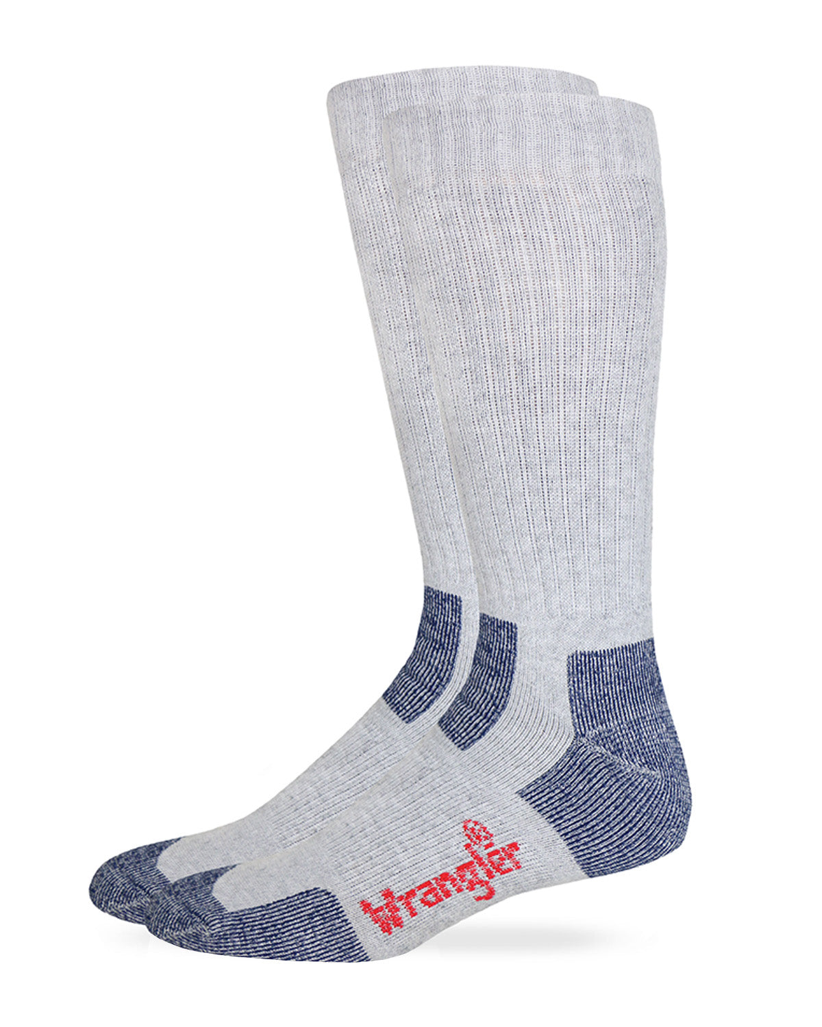 Wrangler Men's Steel Toe Boot Ultra-Dri® Work Boot Socks 2 Pack