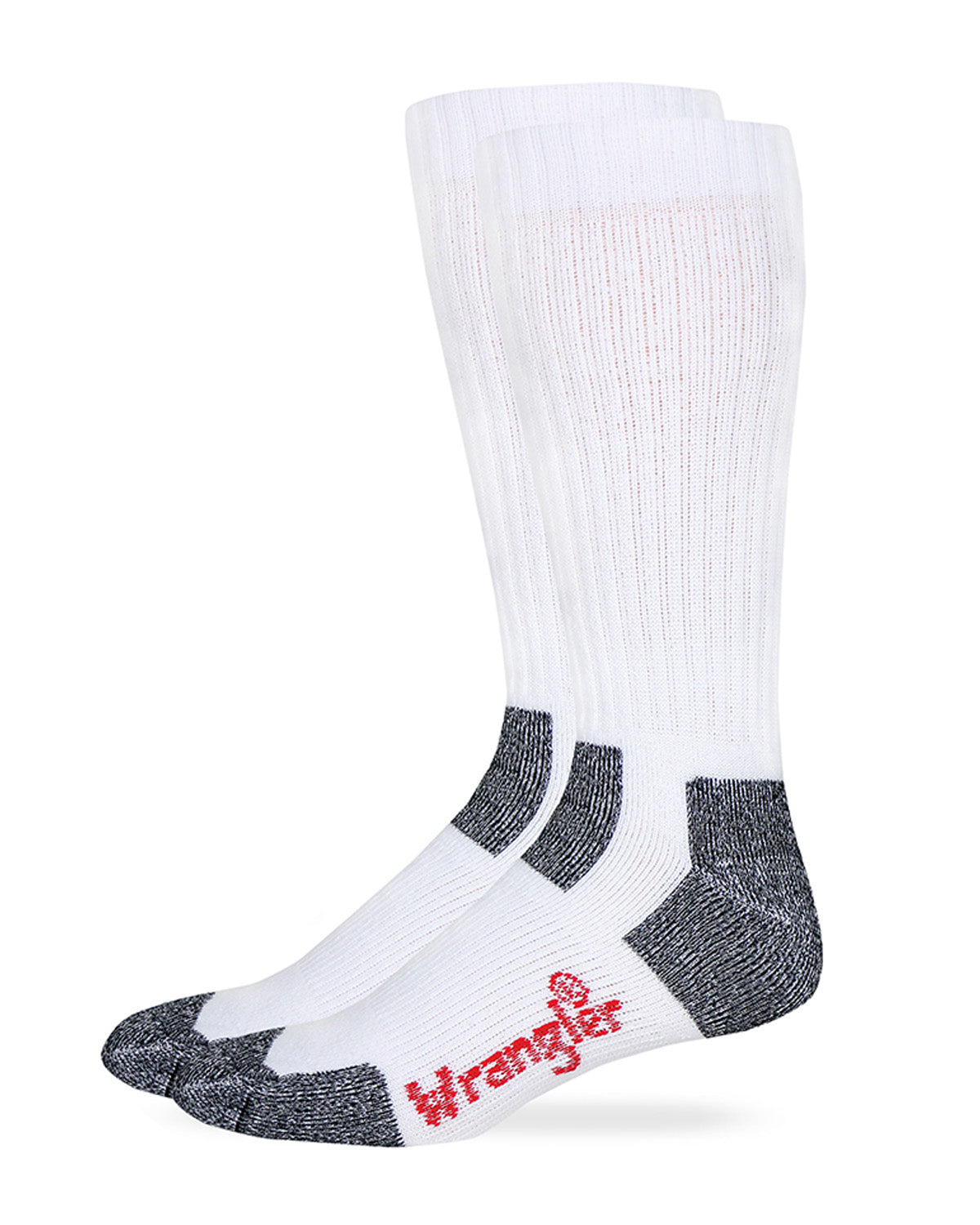 Wrangler Men's Steel Toe Boot Ultra-Dri® Work Boot Socks 2 Pack