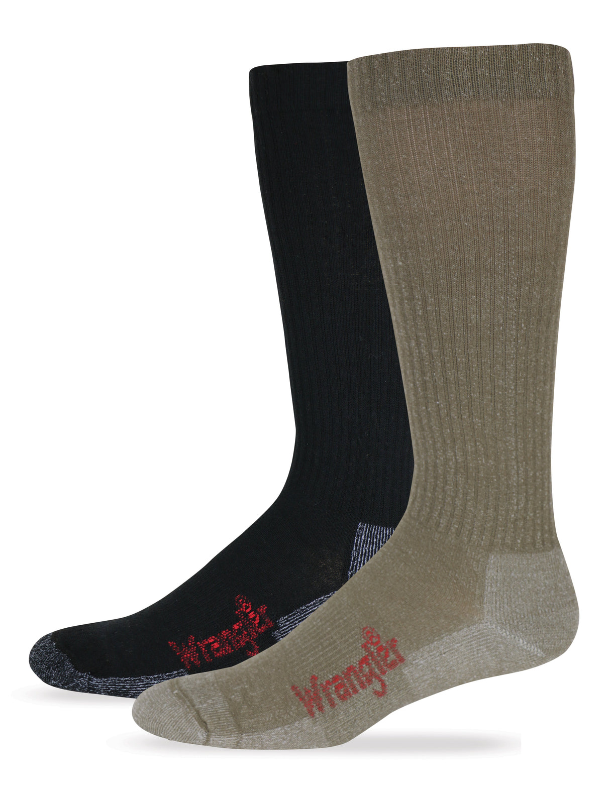 Wrangler Mens Western Merino Wool All Season Tall Boot Socks 1 Pair