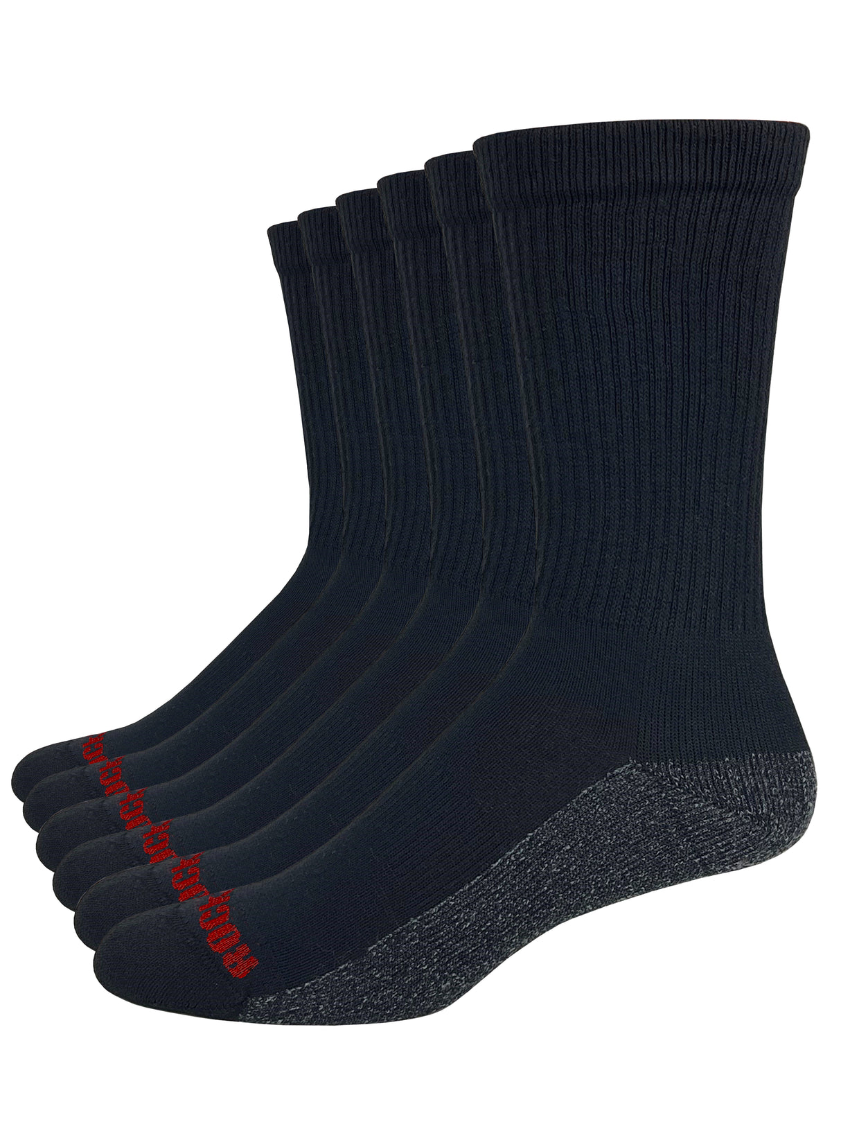Rocky Midweight Work Sock - Cotton Comfort 6 Pack
