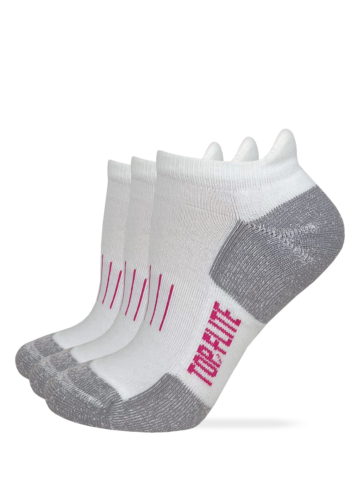 Top Flite Ladies Cushioned Low Cut Socks 3 Pack