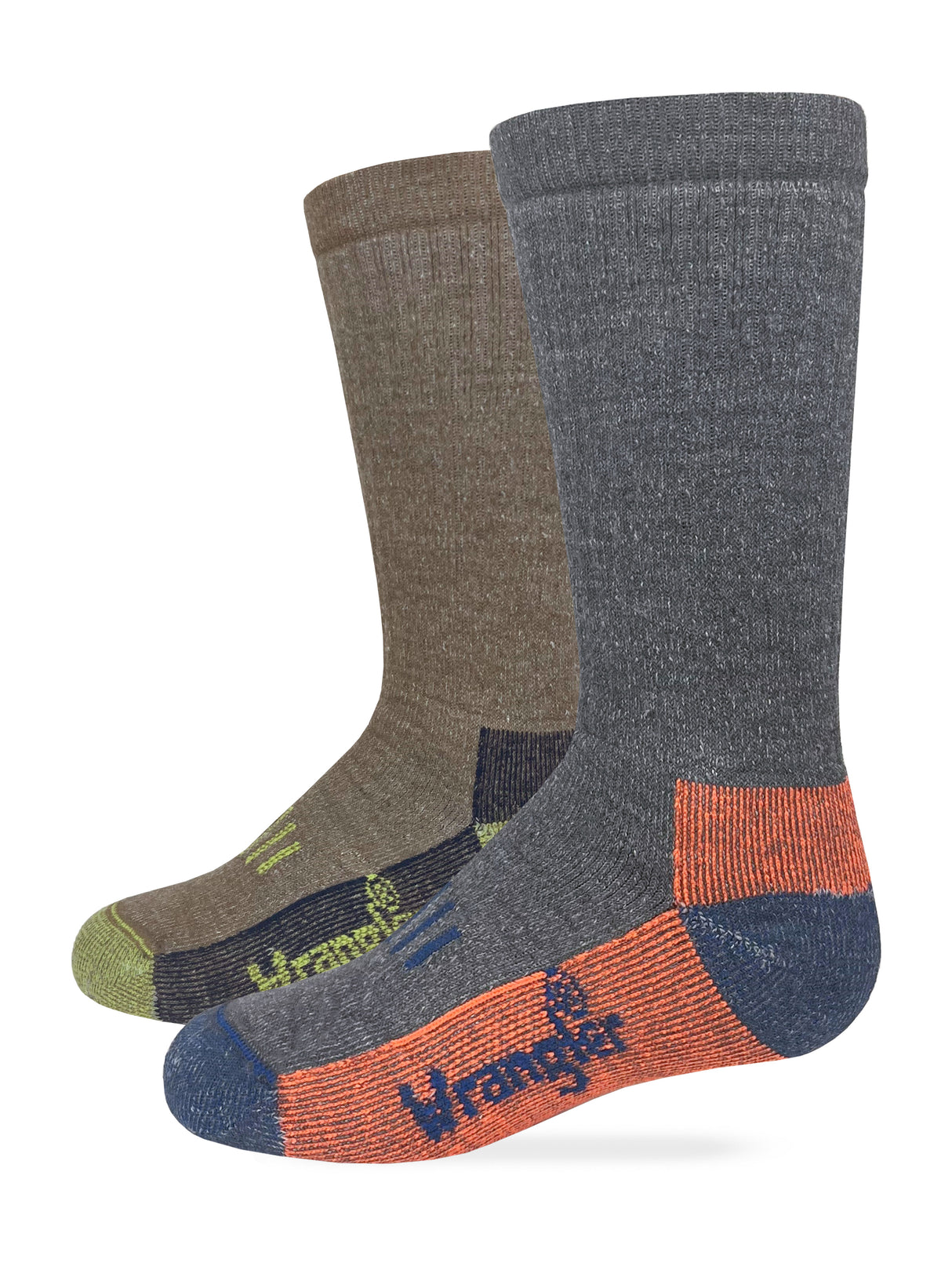 Wrangler Boys Heavyweight 70% Merino Wool 2 Pack