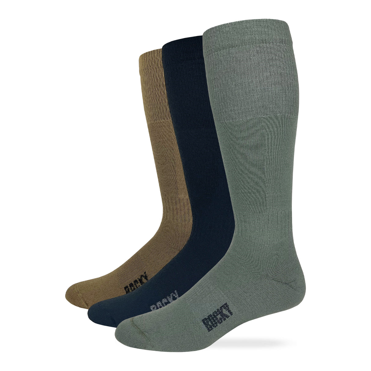 Rocky Mens Merino Wool Year Round Military Tall Boot Socks 1 Pair