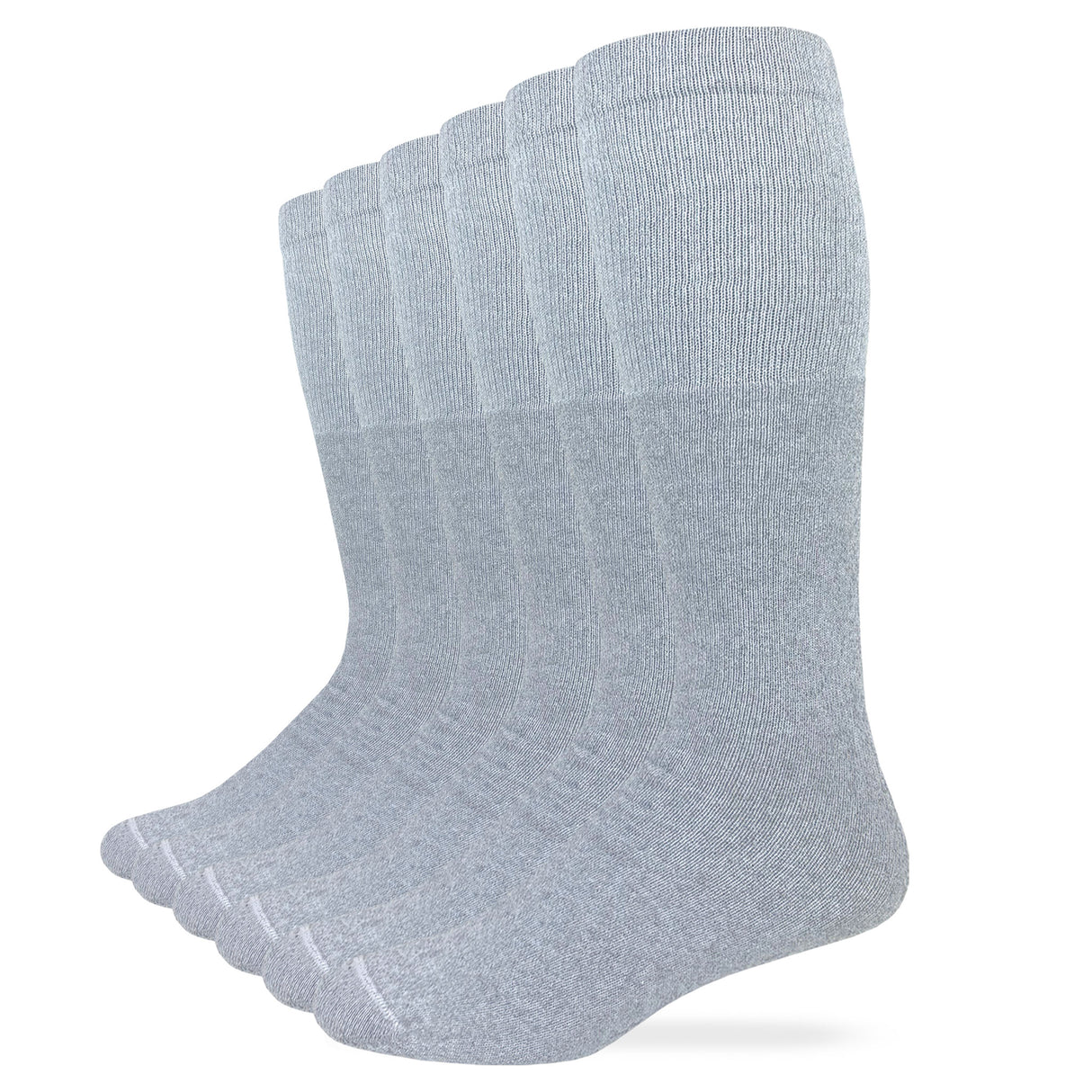 Carolina Ultimate Men's Cotton Tube Socks 6 Pair Bag