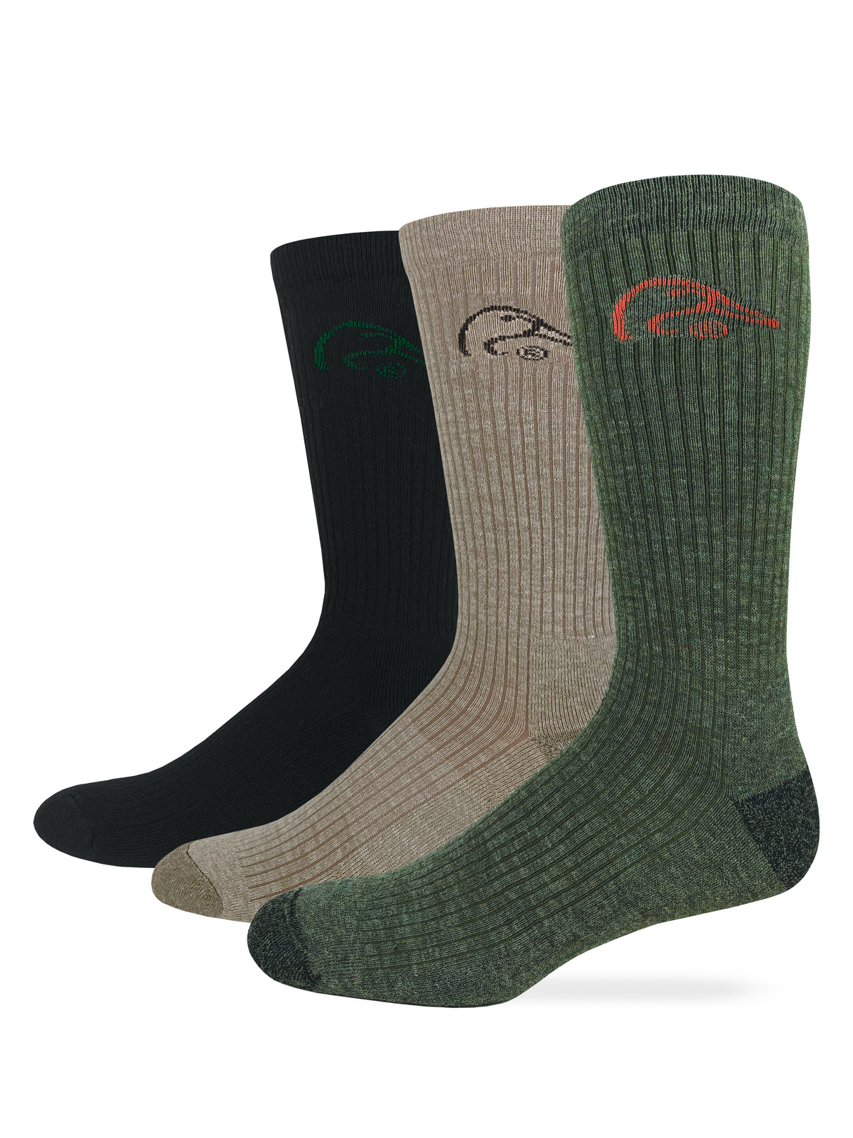 Ducks Unlimited Merino Wool Blend Casual Crew Socks 1 Pair