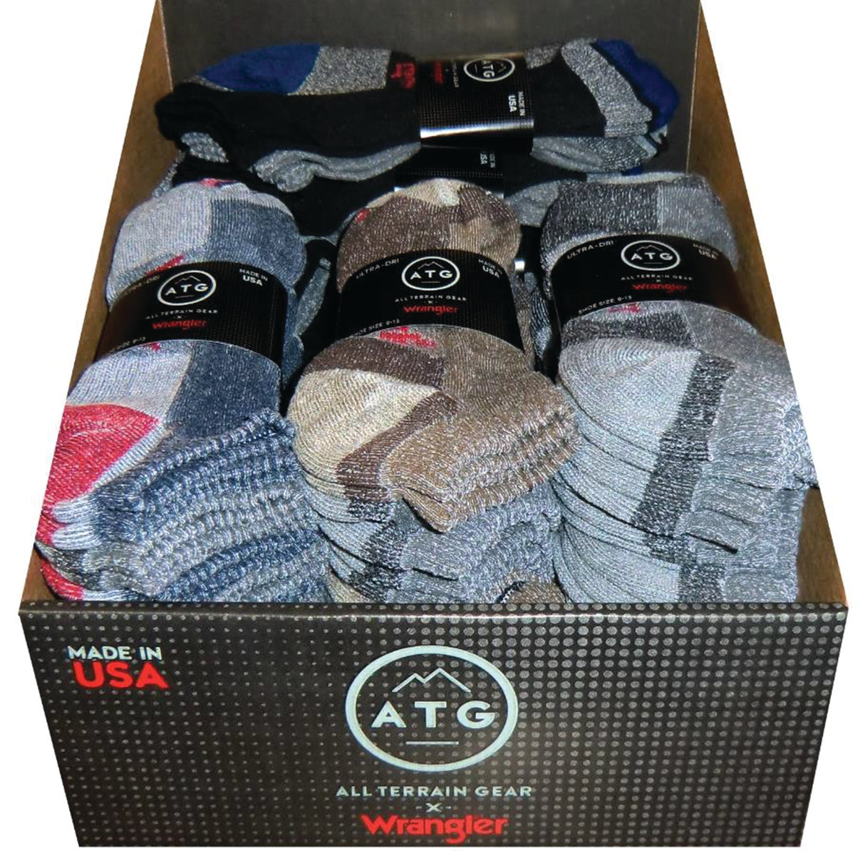 DISPLAY Wrangler ATG Performance Wear Low Cut - 24 Packs