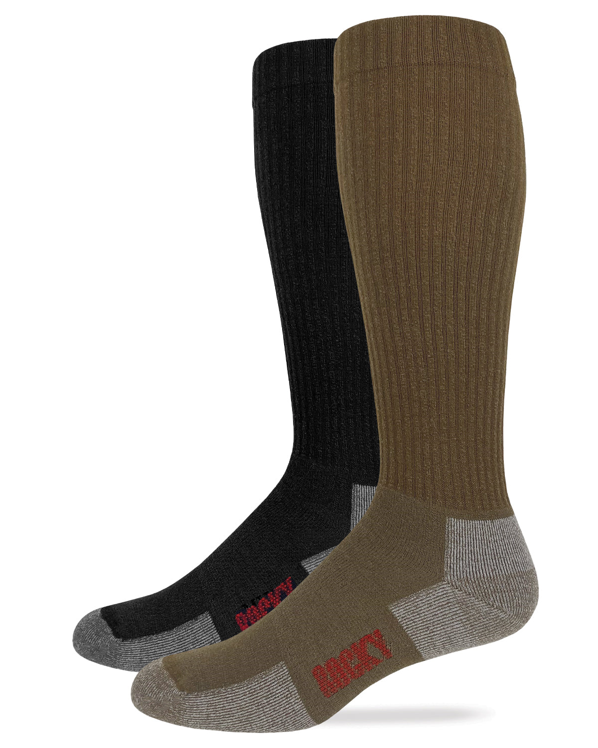 Rocky Mens Merino Wool over the calf All Season Boot Socks 1 Pair