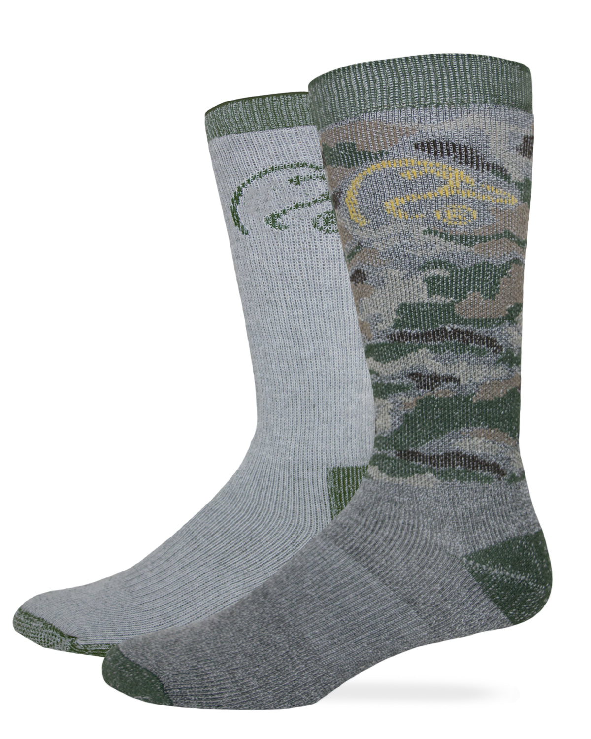 Ducks Unlimited Full Cushion Merino Wool Blend Boot Socks 2 Pack