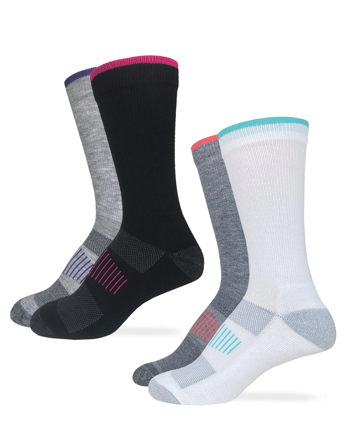 Carolina Ultimate Ladies Ultra-Dri® Everyday Crew Socks 2 Pack