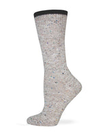 Wise Blend Ladies Fleck Marl Crew Socks 1 Pair