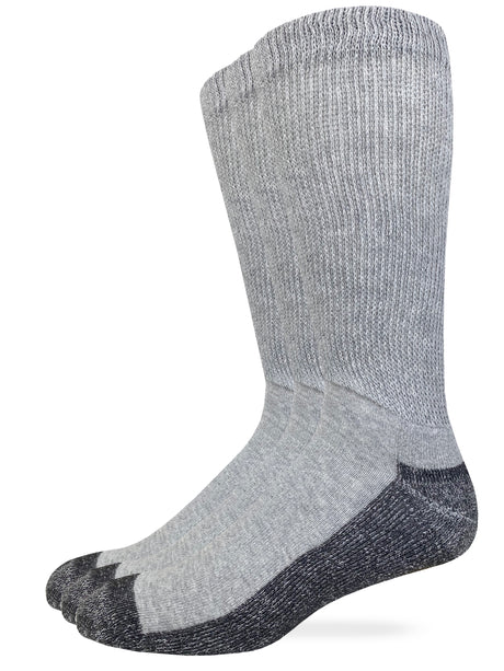 Carolina Ultimate Non-Binding Cotton Work Casual Crew Socks 3 Pack