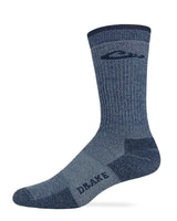 Drake Men's Merino Wool Seamless Toe Crew Socks 1 Pair