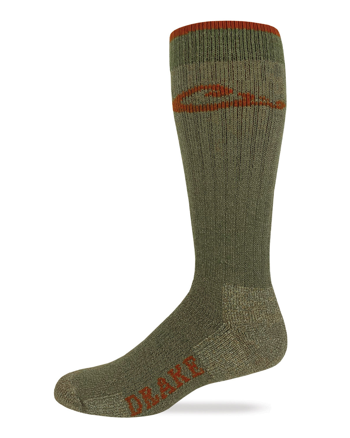 Drake Men's Merino Wool Blend Boot Socks 1 Pair