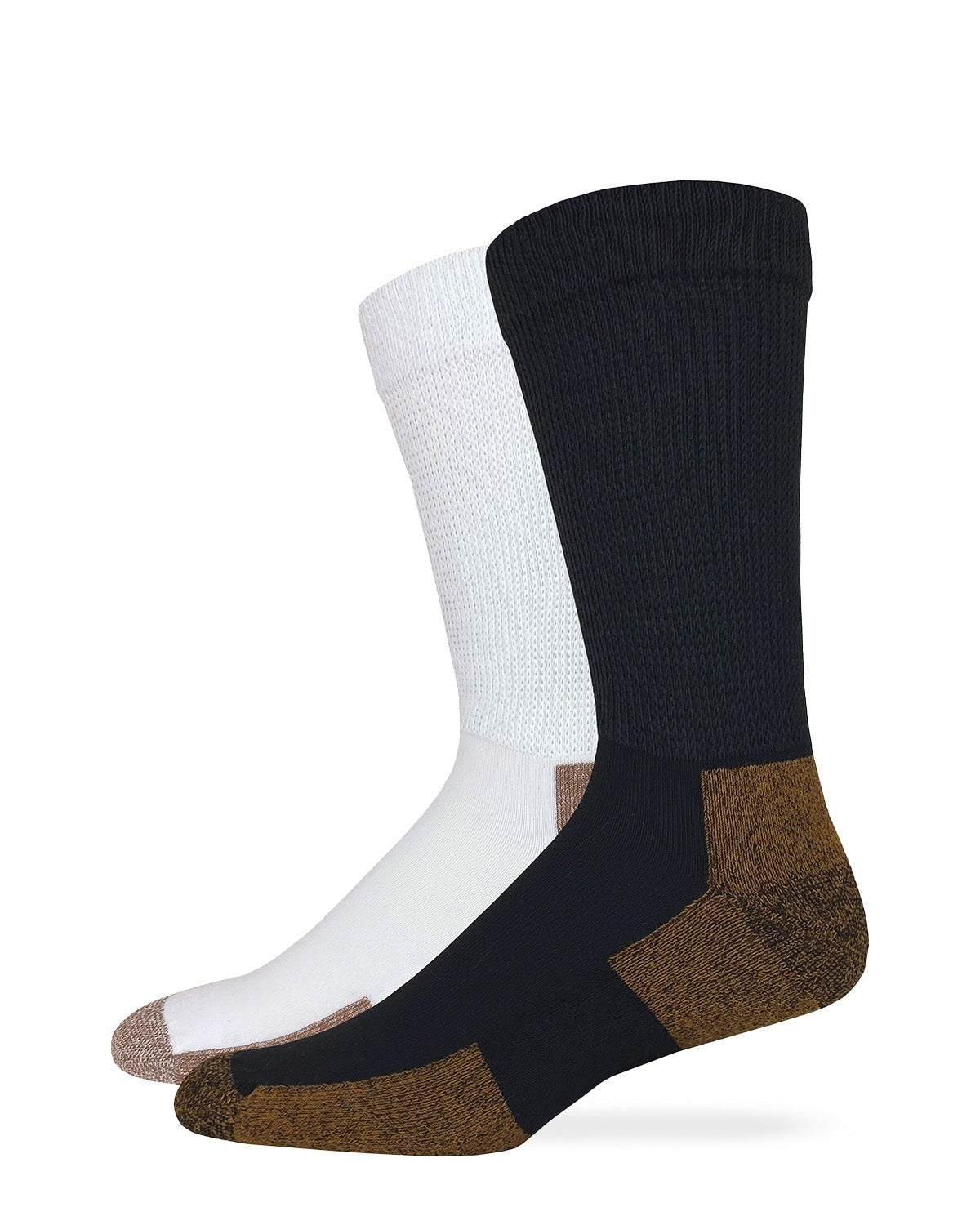 Carolina Ultimate Men's Non-Binding Cupron Copper Socks 2 Pack