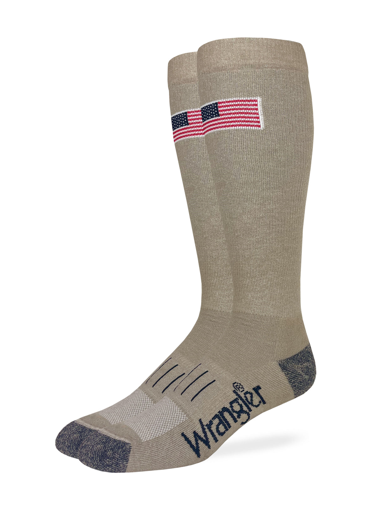 Wrangler Ultra-Dri® USA Tall Boot Sock 2 Pack