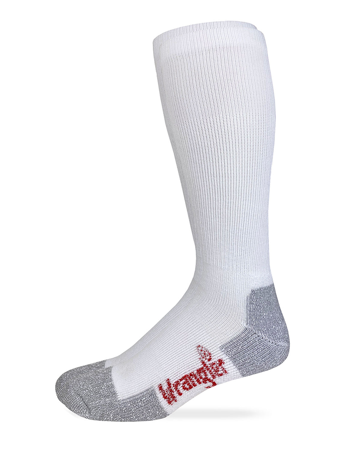 Wrangler Calze Da Lavoro In Cotone Over The Calf - 2 Paia, Nero, Taglia X-Large - Gamba Alta 35,6 Cm, Punta Senza Cuciture, Supporto Arco Plantare - 5