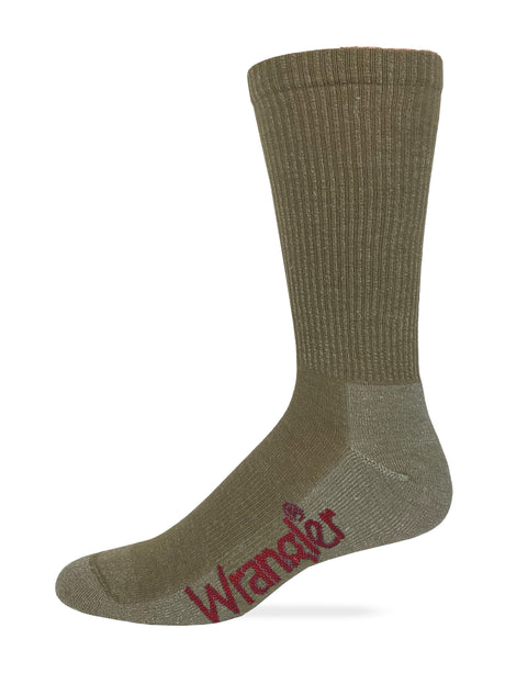 Wrangler Men's Merino Wool Crew Socks 1 Pair