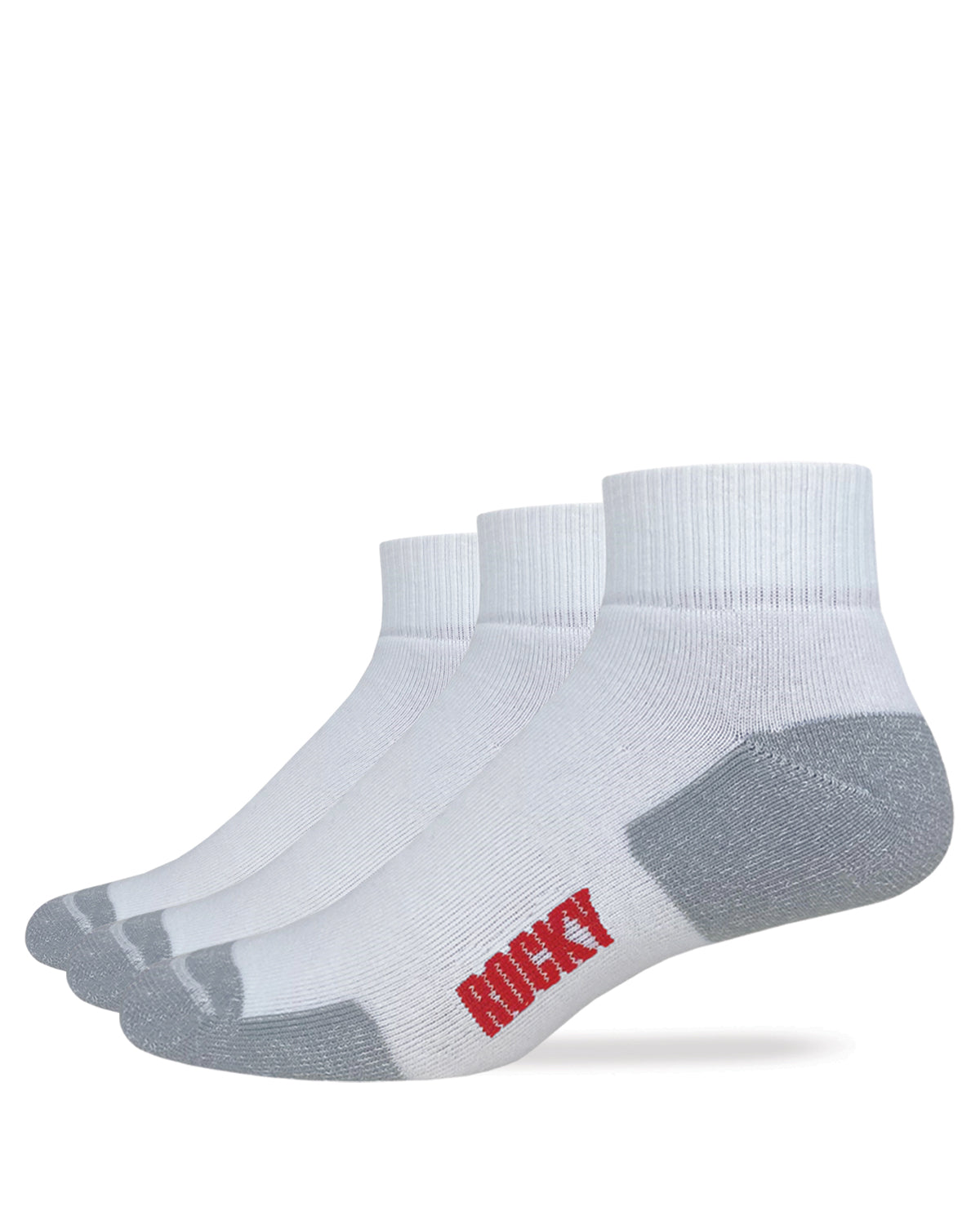 Rocky Cotton Comfort Quarter Sock 3 Pack