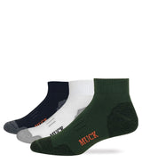 Muck Boot Mens Ultra-Dri® Full Cushion Quarter Socks 2 Pack