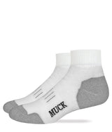 Muck Boot Mens Ultra-Dri® Full Cushion Quarter Socks 2 Pack