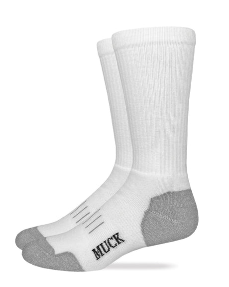 Muck Boot Mens Ultra-Dri® Crew Socks Socks 2 Pack