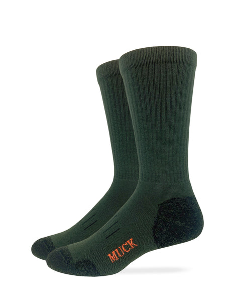 Muck Boot Mens Ultra-Dri® Crew Socks Socks 2 Pack