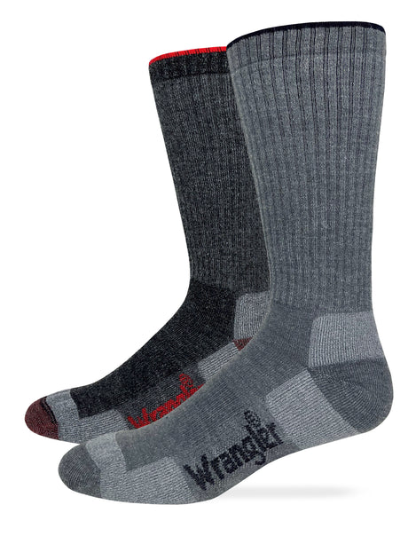 Wrangler Merino Wool Blend Casual Sock 2 Pack