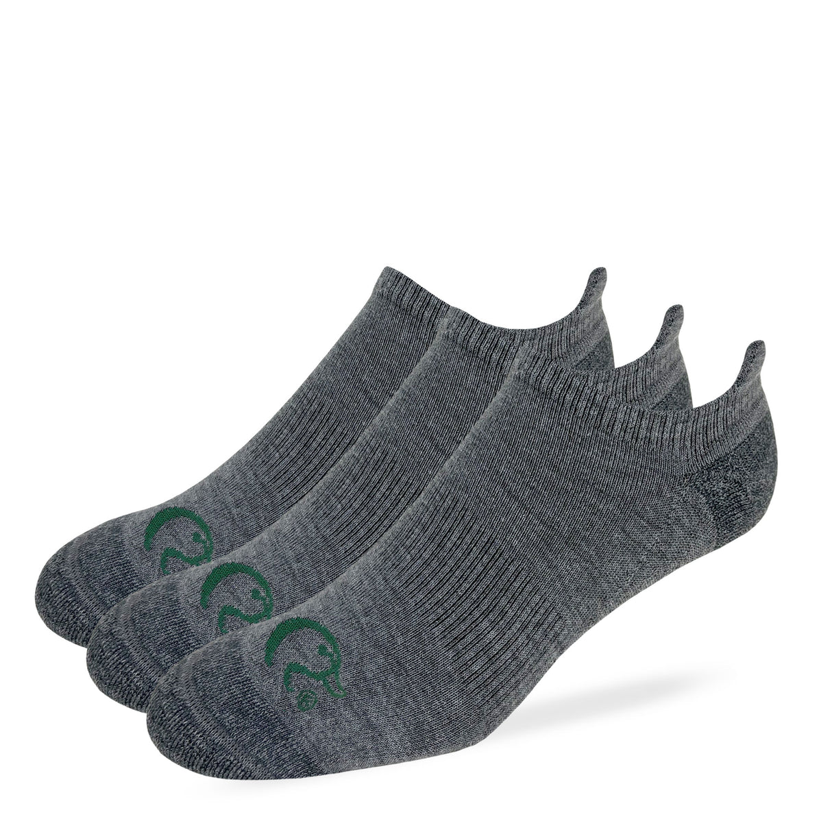 Ducks Unlimited Mens Moisture Wicking Low Cut Heel Tab Socks 3 Pair Pack