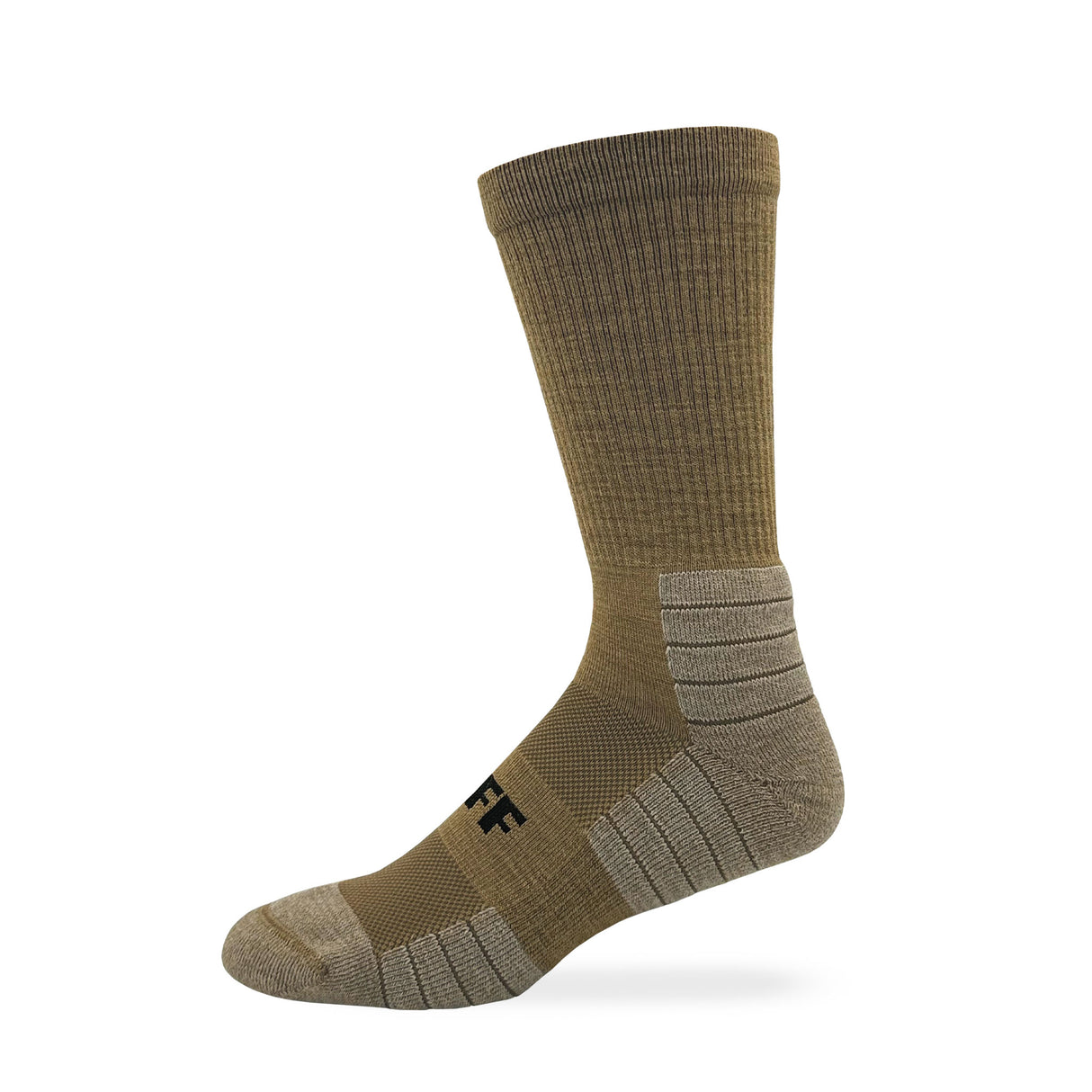CUFF Adaptive Fit Merino Wool Crew Socks 1 Pair