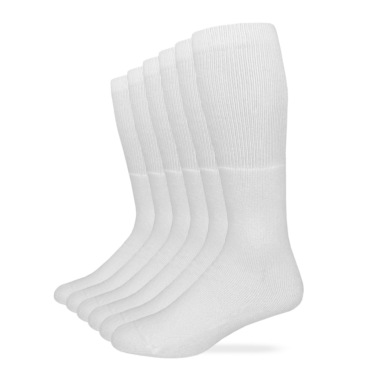 Carolina Ultimate Men's Cotton Tube Socks 6 Pair Bag