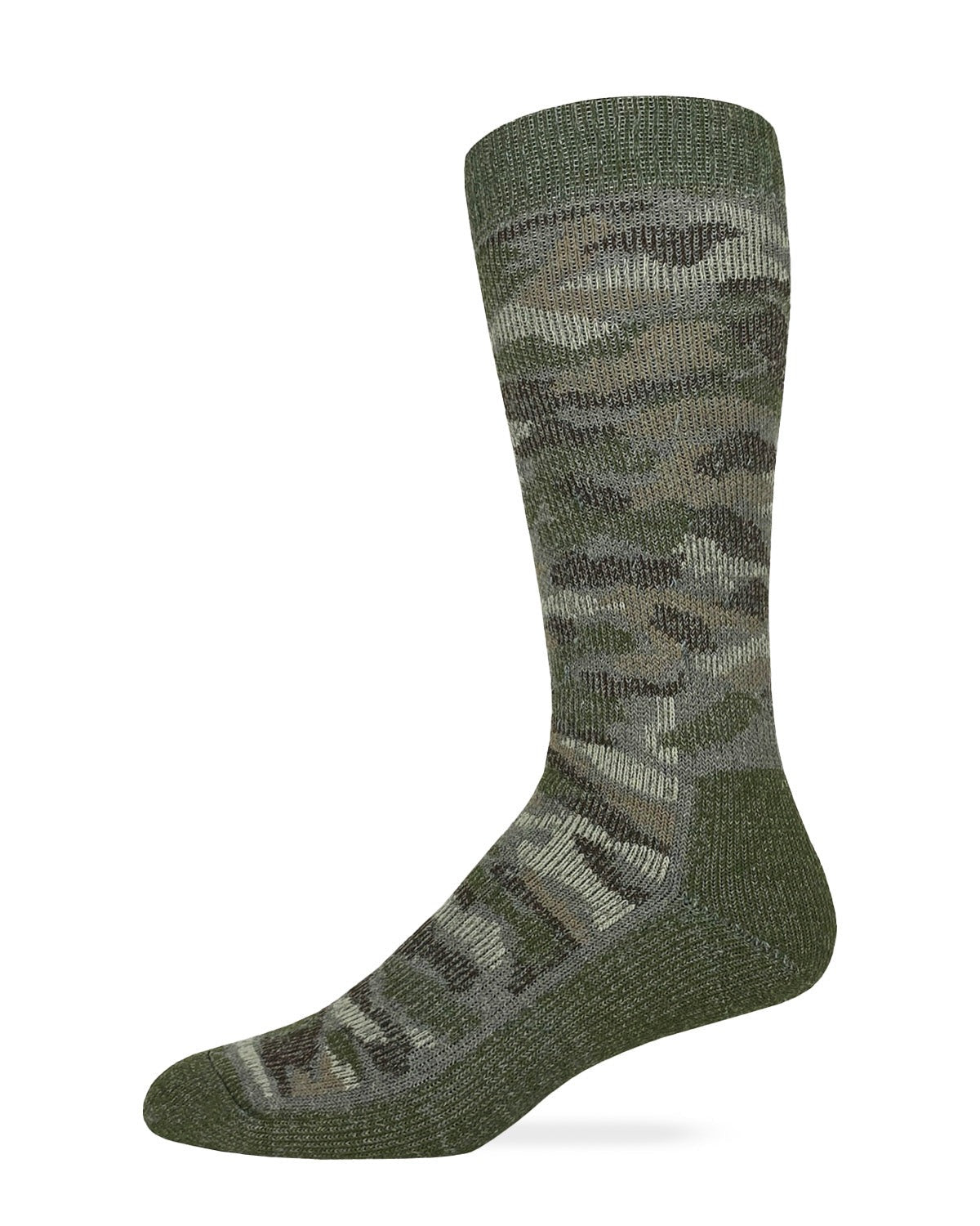 Carolina Ultimate Men's Camo Merino Wool Blend Boot Socks 1 Pair