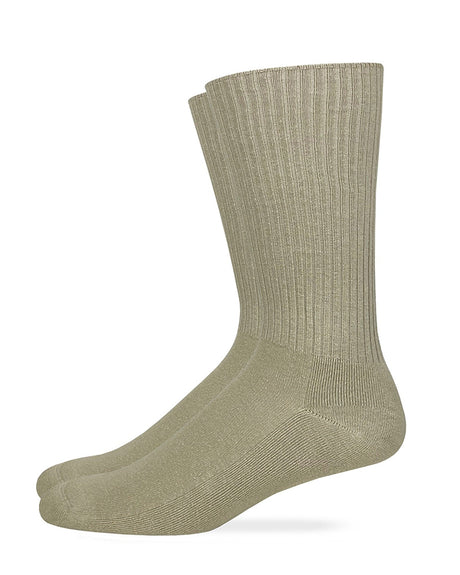 Carolina Ultimate Non-Binding Seamless Toe Cotton Crew Socks 2 Pack