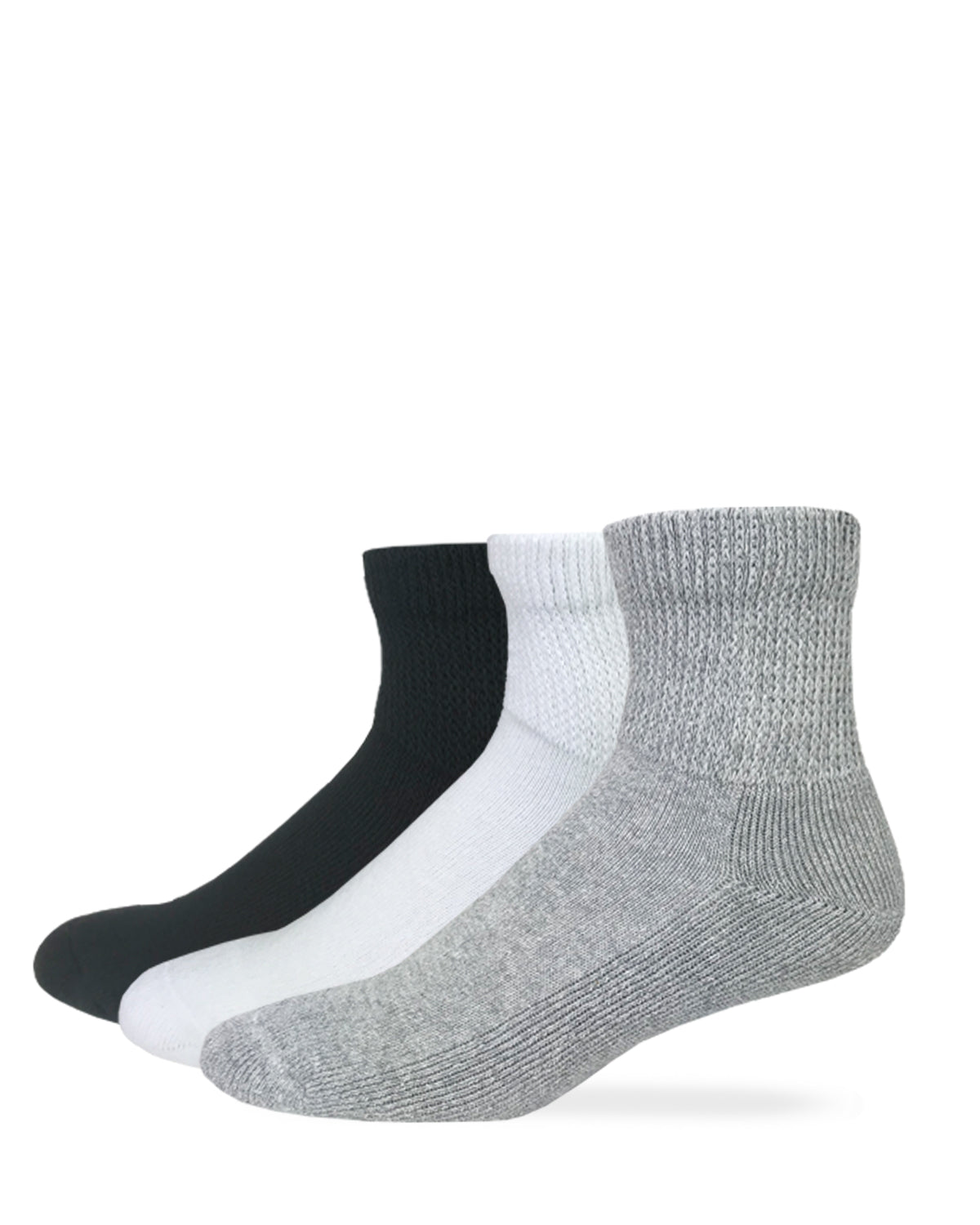 Carolina Ultimate Non-Binding Cotton Quarter Socks 2 Pack