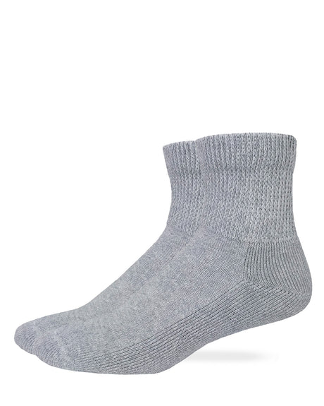 Carolina Ultimate Non-Binding Cotton Quarter Socks 2 Pack