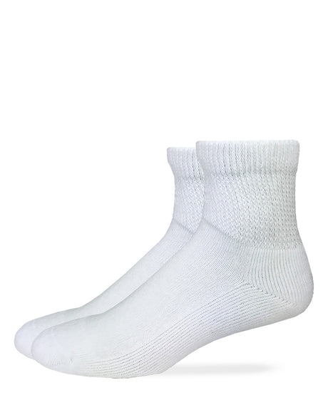 Carolina Ultimate Non-Binding Cotton Quarter Socks 2 Pack