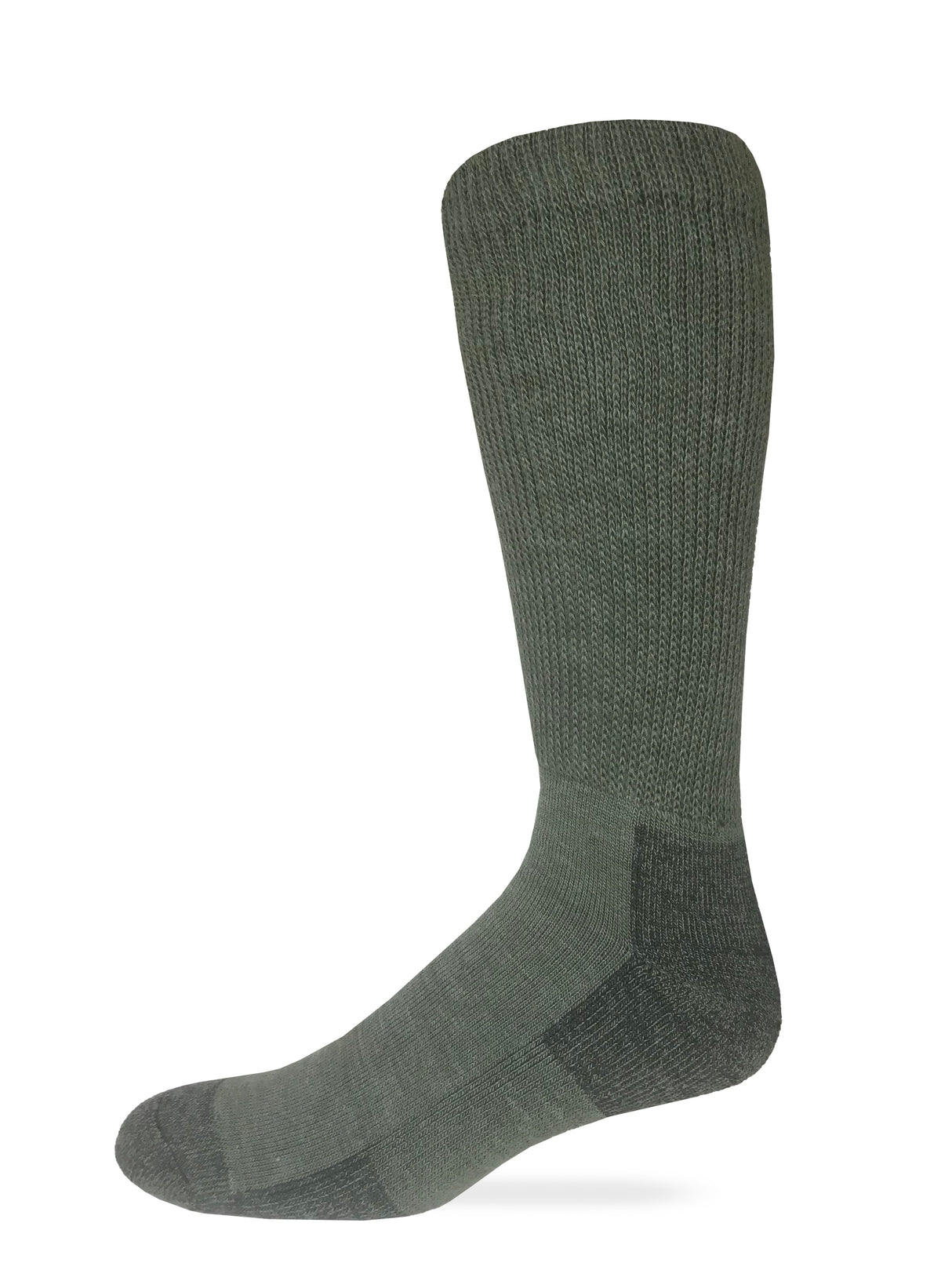 Carolina Ultimate Men's Non-Binding Merino Wool Blend Crew Socks 1 Pair