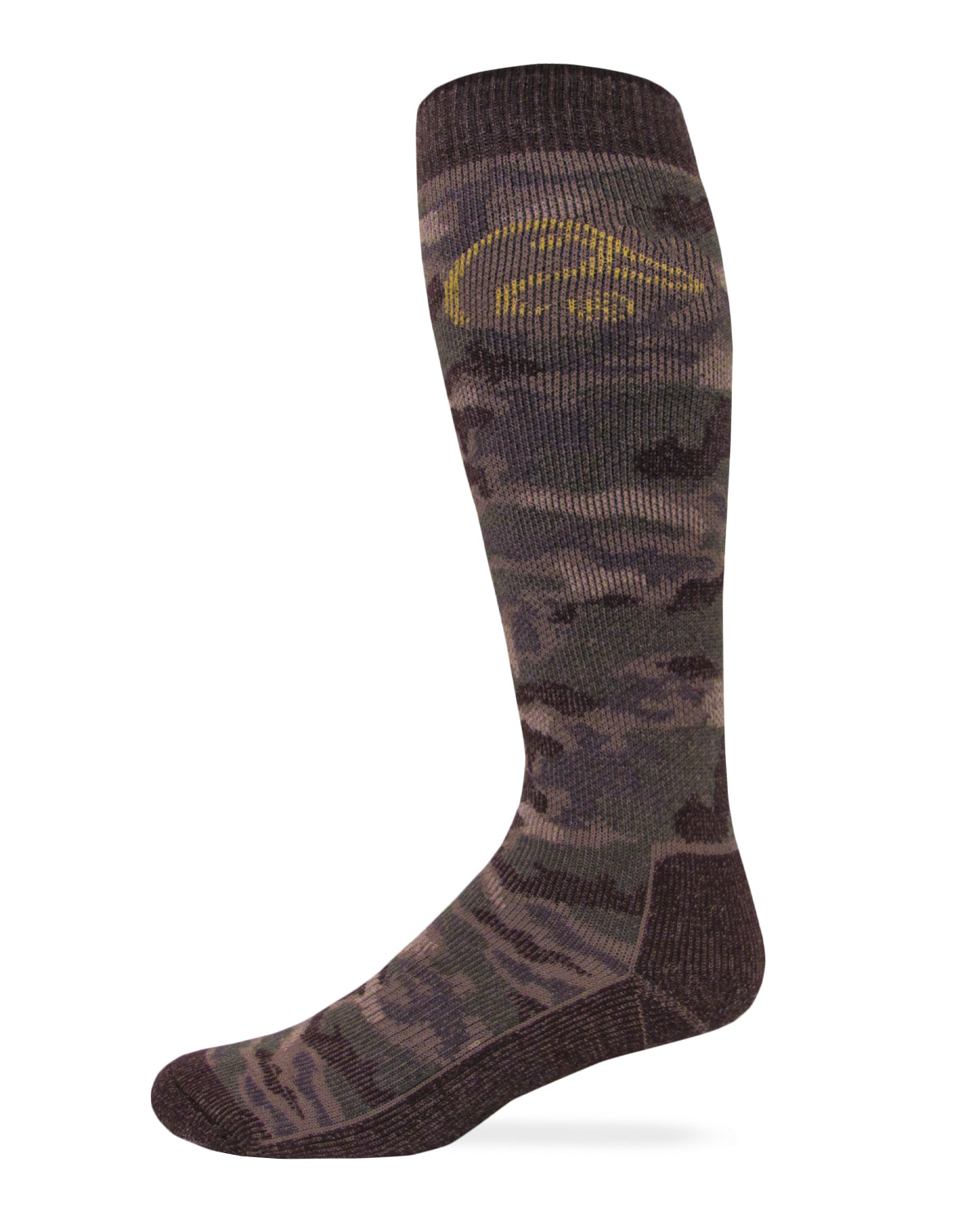 Ducks Unlimited Men's Merino Wool Camo Tall Boot Socks 1 Pair