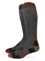 Muck Boot Mens Merino Wool Blend Boot Socks Display - 42 Packs