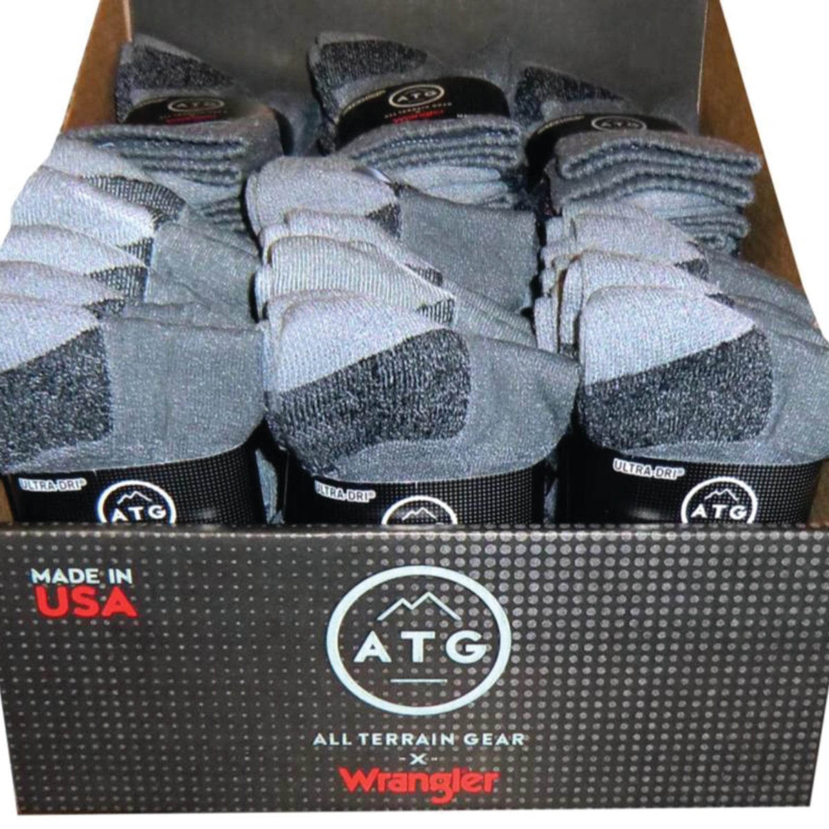 DISPLAY Wrangler ATG Performance Wear Mid Crew - 21 Packs – Carolina ...