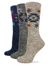 Wise Blend Aztec Starburst Crew 1 Pair