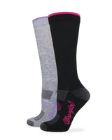 Wrangler Ladies Ultra-Dri® Everyday Crew Socks 2 Pack