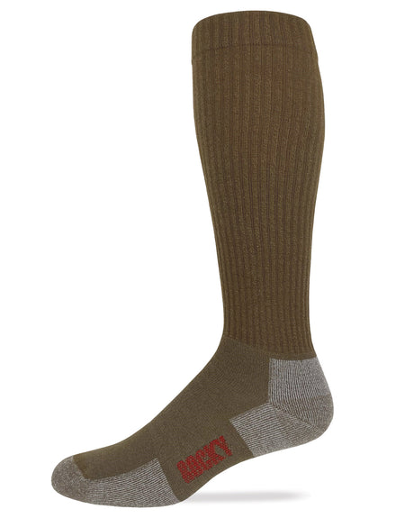 Rocky Mens Merino Wool over the calf All Season Boot Socks 1 Pair